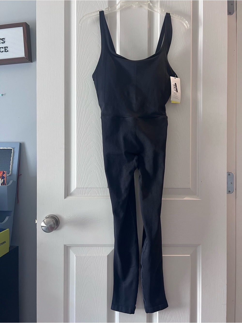 All in Motion Black Bodysuit with Moveable Straps Women's Size Small